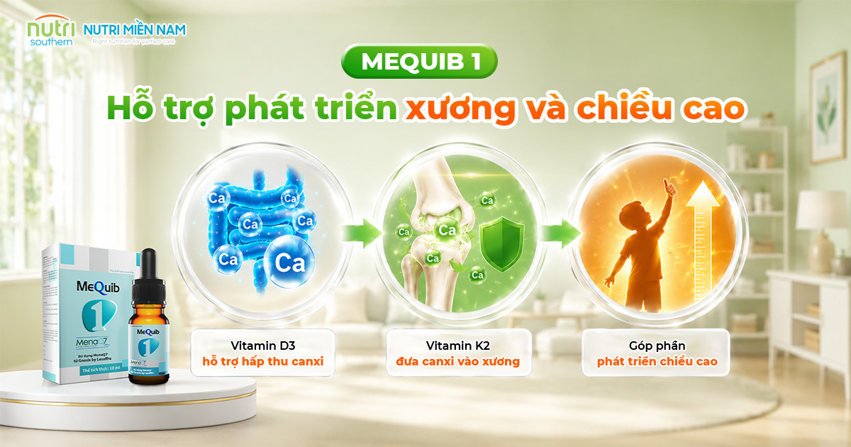 MeQuib 1 Dùng Được Cho Trẻ Sơ Sinh Hay Không?