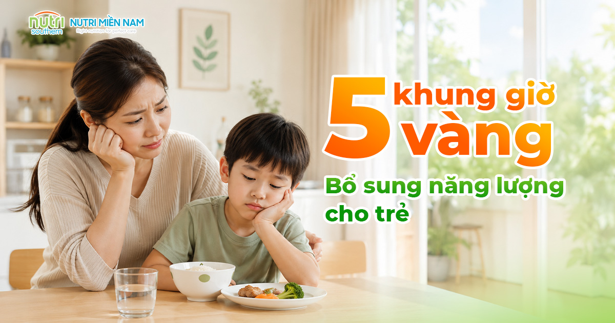 5 “Khung Giờ Vàng” Bổ Sung Năng Lượng Cho Trẻ