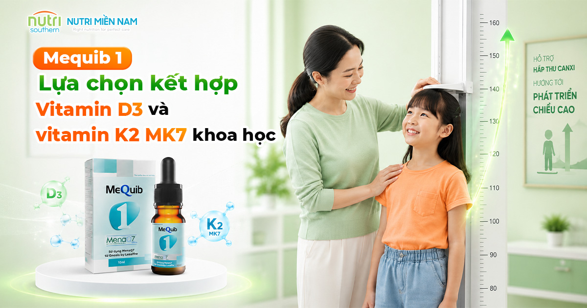 Vitamin K2 MK7 và MK4: Loại Nào Tốt Hỗ Trợ Tăng Chiều Cao Cho Trẻ