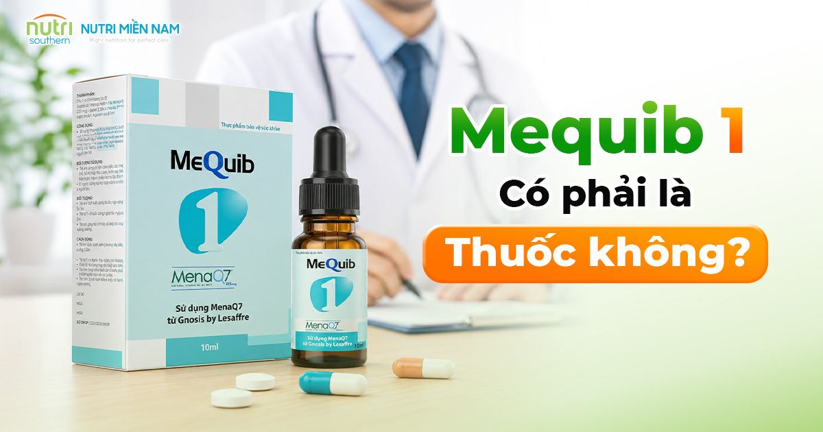 Mequib 1 Có Phải Là Thuốc Không? Giải Đáp Chi Tiết Cho Cha Mẹ