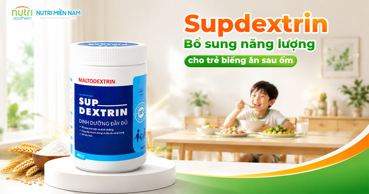 Khi Nào Nên Cho Trẻ Dùng Supdextrin Để Hỗ Trợ Phục Hồi Thể Trạng?