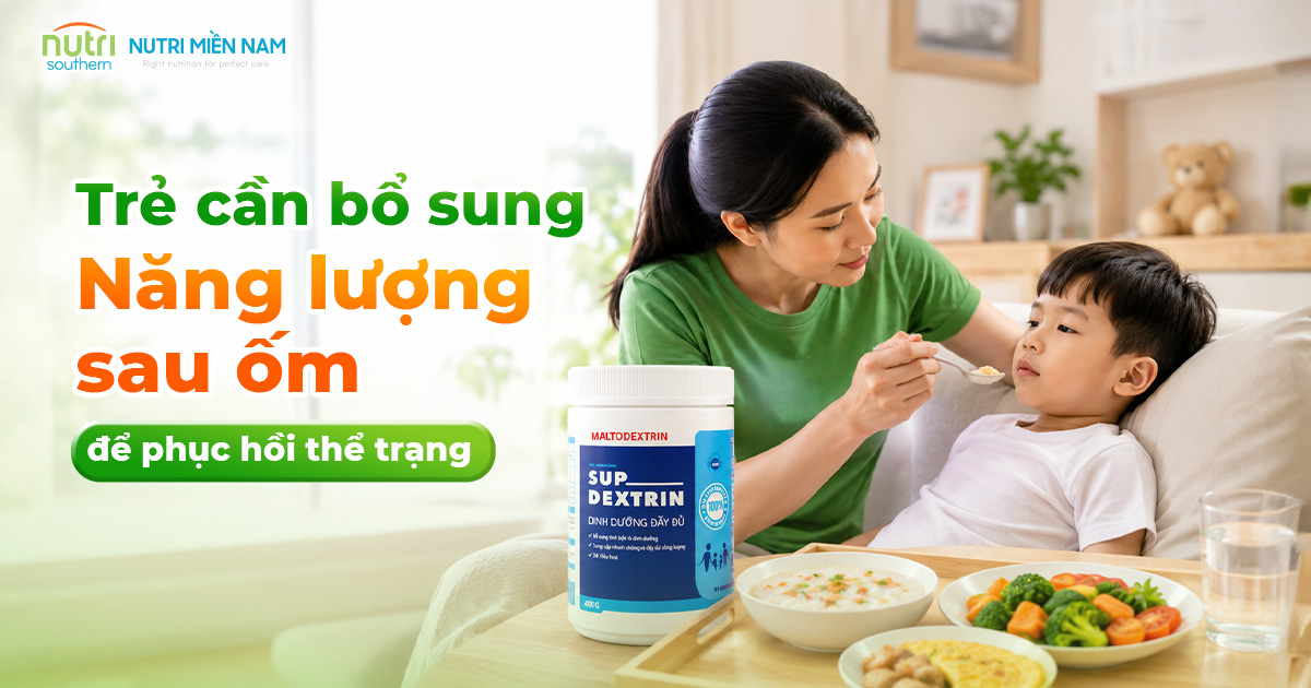 Khi Nào Nên Cho Trẻ Dùng Supdextrin Để Hỗ Trợ Phục Hồi Thể Trạng?