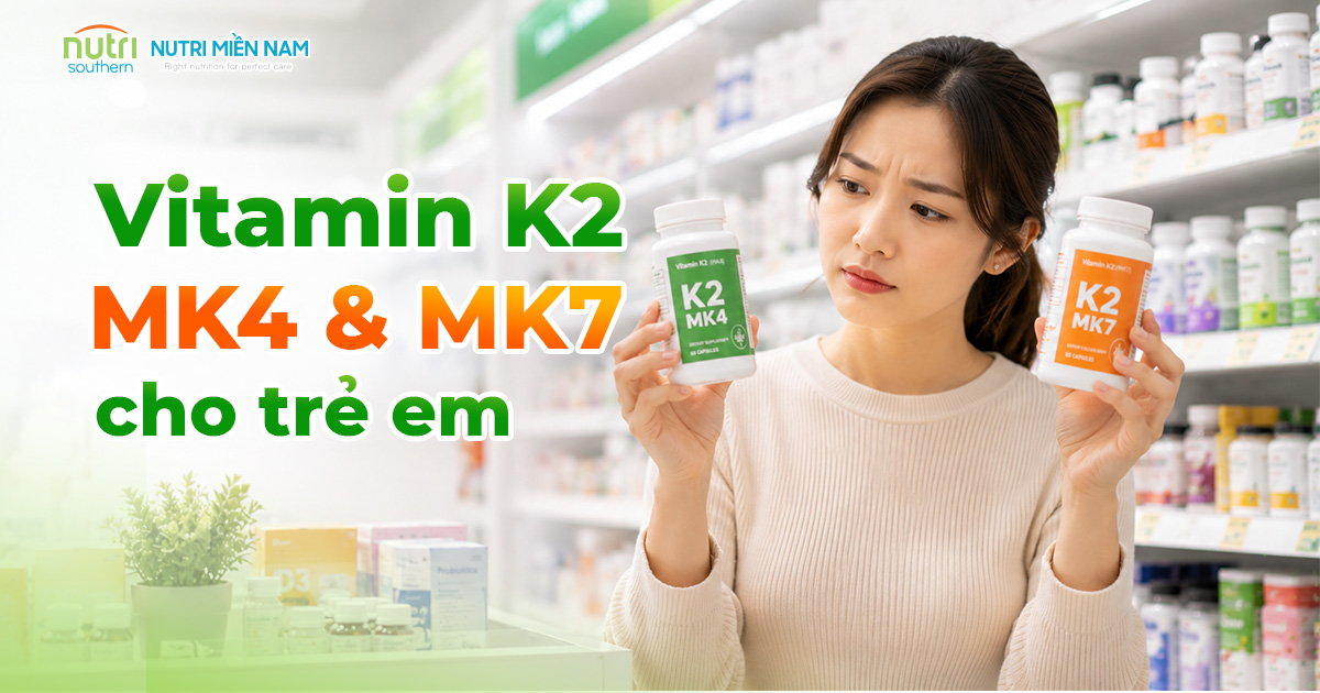 Vitamin K2 MK7 và MK4: Loại Nào Tốt Hỗ Trợ Tăng Chiều Cao Cho Trẻ