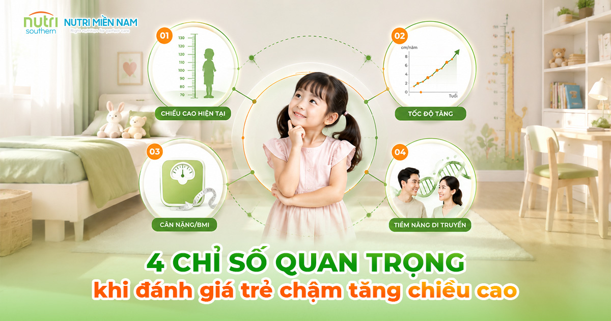Trẻ Chậm Tăng Chiều Cao Bao Lâu? 4 Chỉ Số Cha Mẹ Cần Kiểm Tra