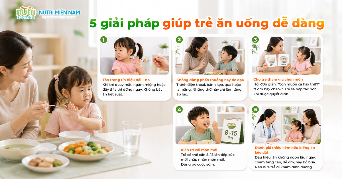 Vì Sao Cha Mẹ Càng Ép Ăn, Trẻ Biếng Ăn Càng Nặng?