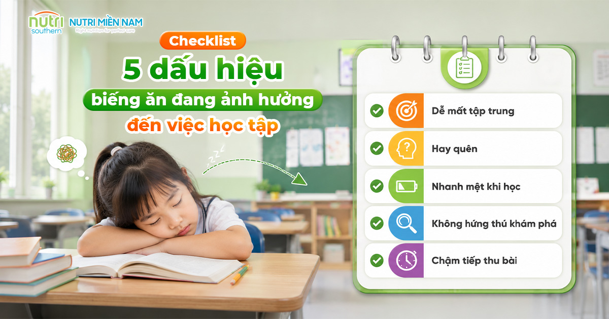 Trẻ Biếng Ăn Kéo Dài Có Làm Giảm Khả Năng Học Hỏi Và Tập Trung?