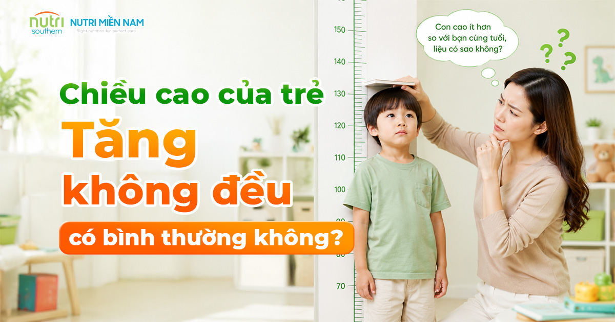 Chiều Cao Của Trẻ Tăng Không Đều Có Bình Thường Không?