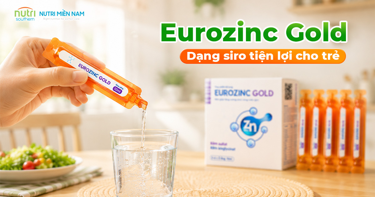 4 Lý Do Cha Mẹ Chọn Eurozinc Gold Cho Trẻ Biếng Ăn Kéo Dài