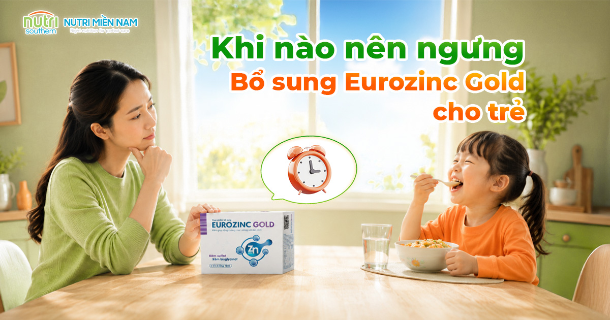 Ngưng Eurozinc Gold Có Khiến Trẻ Biếng Ăn Trở Lại Không?