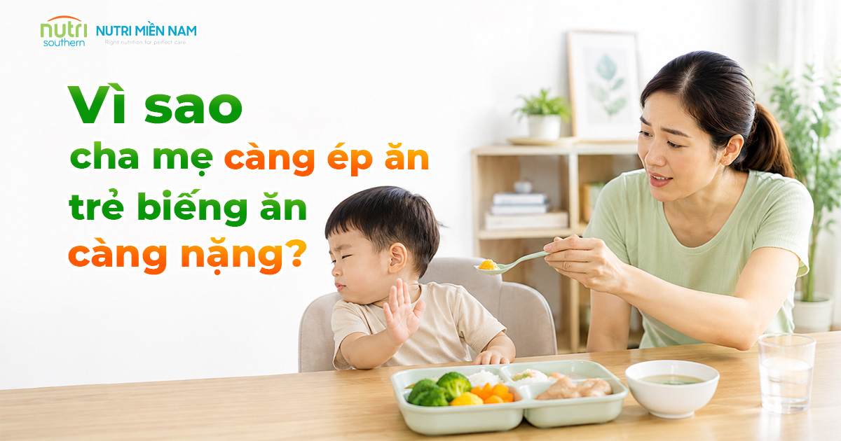Vì Sao Cha Mẹ Càng Ép Ăn, Trẻ Biếng Ăn Càng Nặng?
