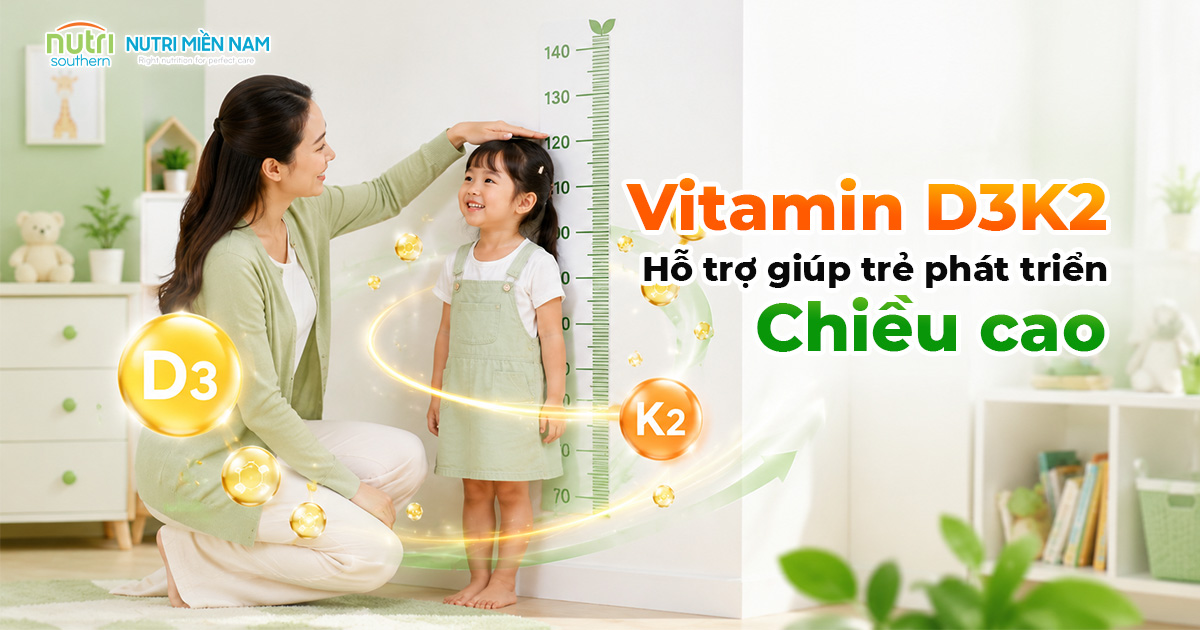 6 Tiêu Chí Chọn Vitamin D3K2 Cho Trẻ Cha Mẹ Cần Biết