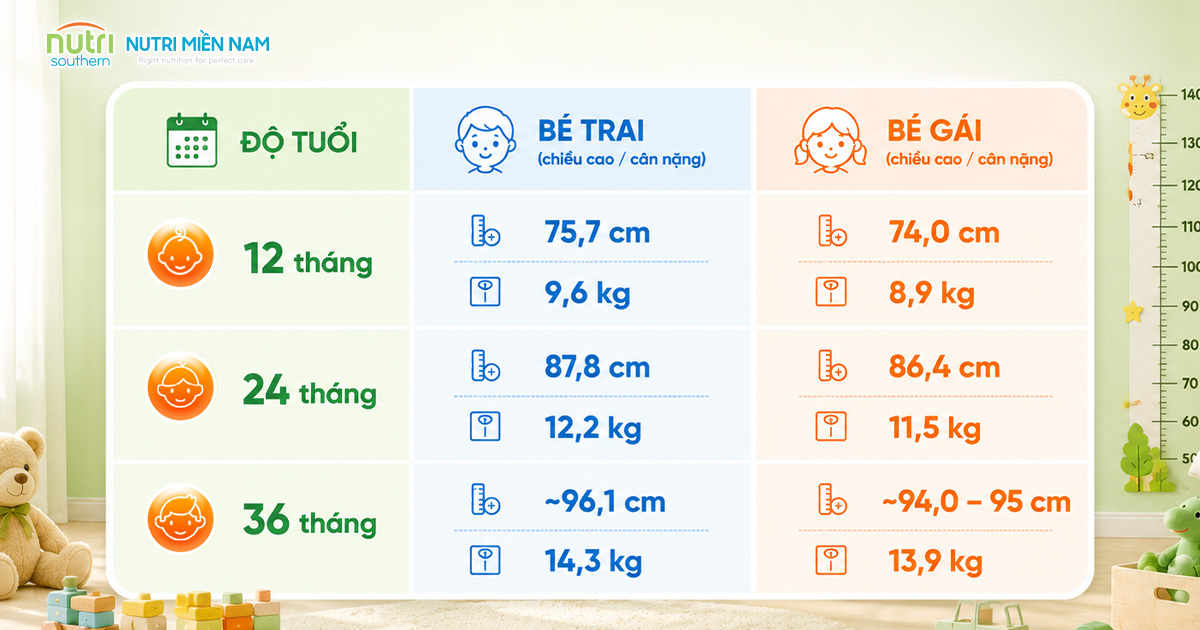 Vì Sao Giai Đoạn 1 – 3 Tuổi Quan Trọng Với Phát Triển Thể Chất Của Trẻ?