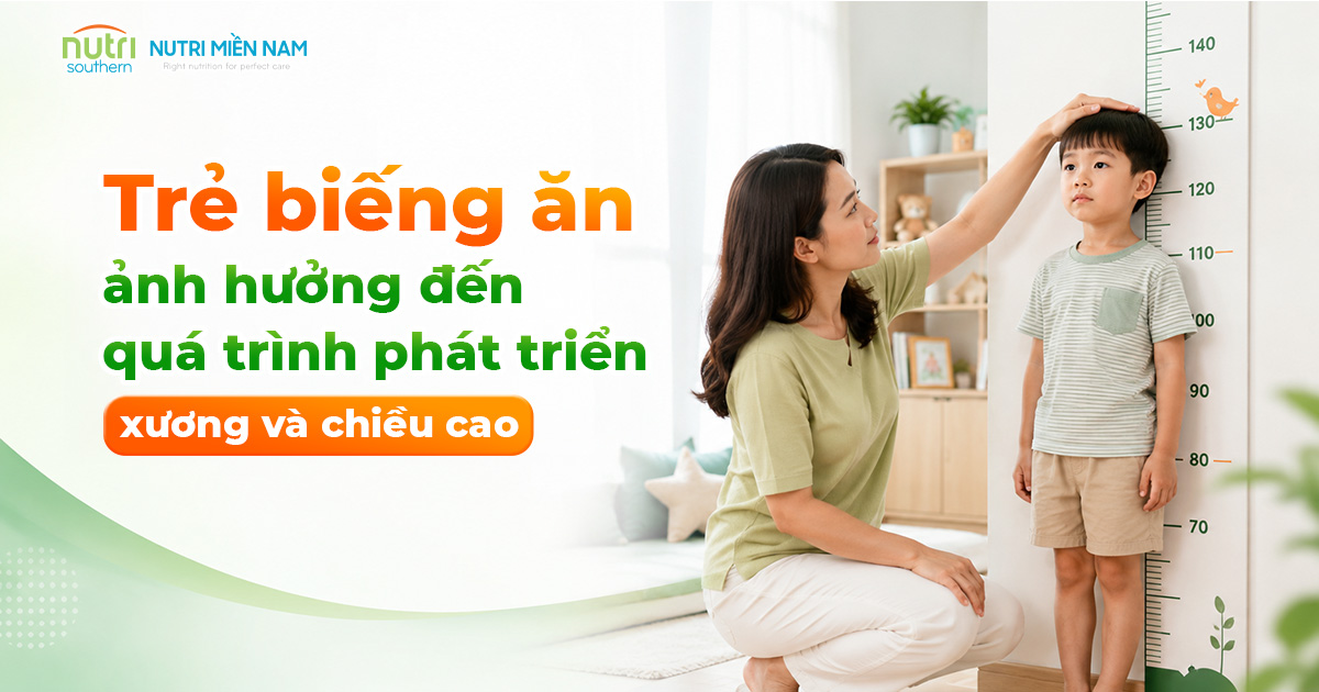Trẻ Biếng Ăn Có Làm Chậm Trình Phát Triển Xương Không?