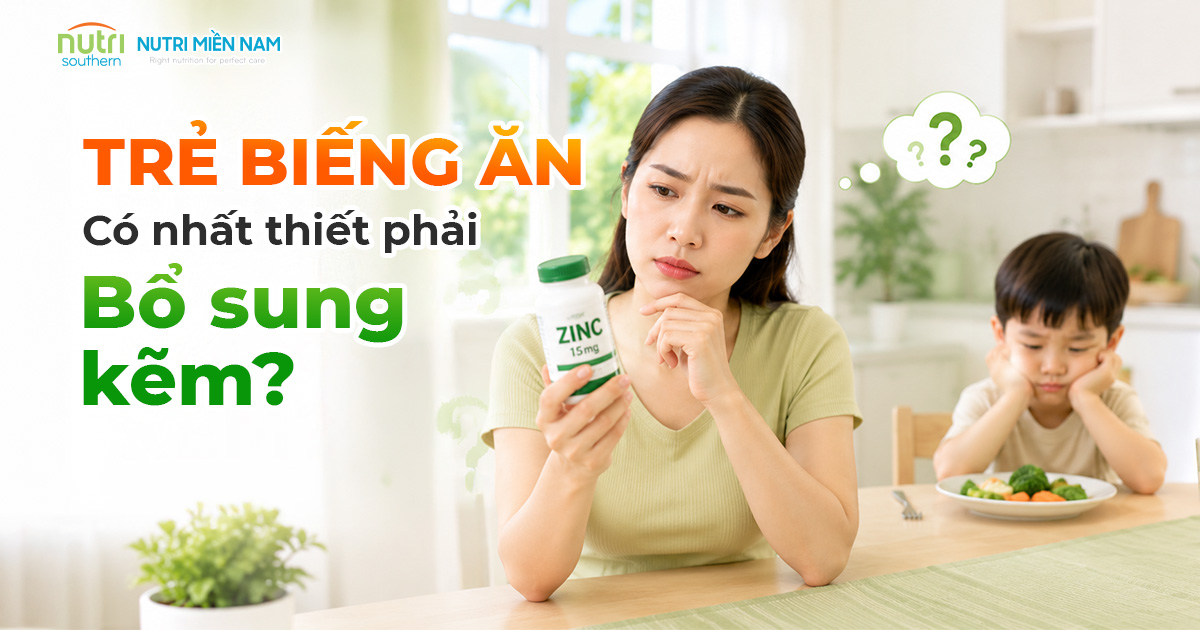 Trẻ Biếng Ăn Có Nhất Thiết Phải Bổ Sung Kẽm? 4 Trường Hợp Cần Biết
