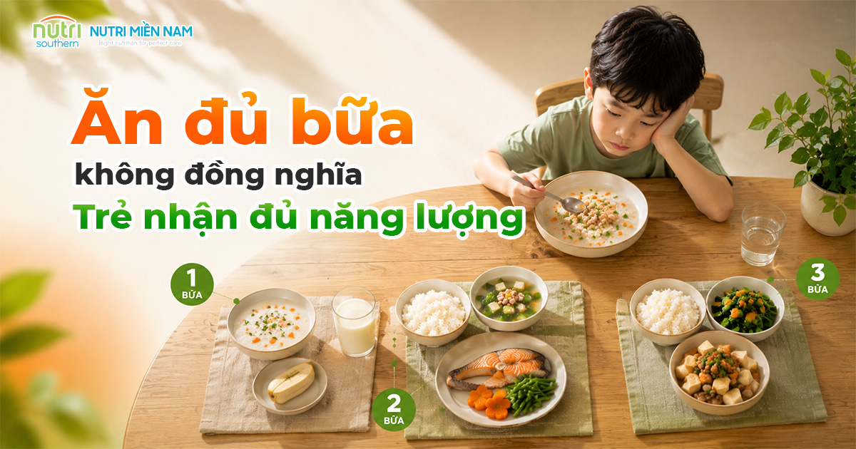 Trẻ Chậm Tăng Cân Dù Ăn Đủ 3 Bữa: Nguyên Nhân & Cách Xử Lý