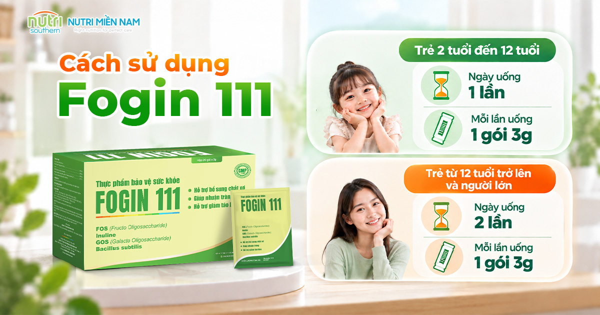 Fogin 111 Có Gì Khác So Với Các Sản Phẩm Hỗ Trợ Táo Bón Cho Trẻ?