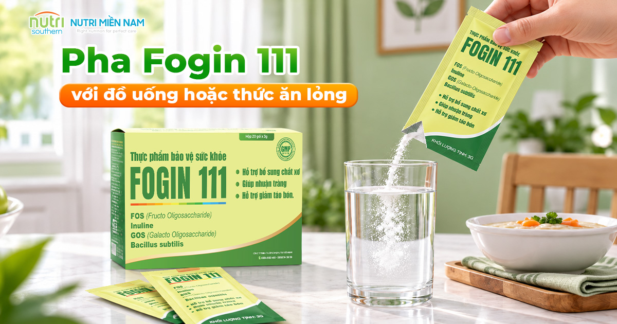 Fogin 111 Là Gì? Giải Đáp Thành Phần, Công Dụng Và Cách Dùng